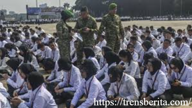 Seribuan ASN Mulai Jalani Pendidikan Komcad: Menembak